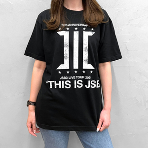 THIS IS JSB ツアーTシャツ/BLACK