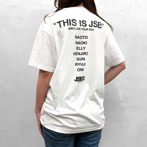 THIS IS JSB ツアーTシャツ/WHITE